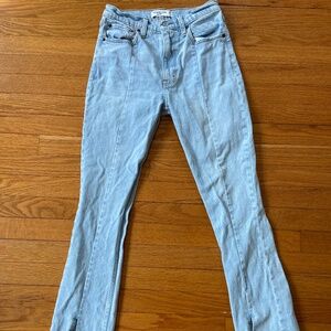 Abercrombie Skinny High Rise Flare Jeans